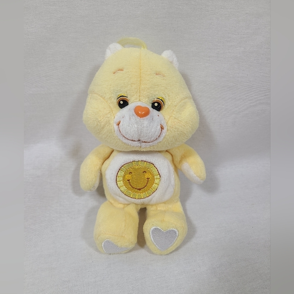 Care Bears Funshine bear 8" plush 2002 - Pre owned